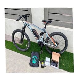 Powerful E-Bike - Green Transportation Choice hair high