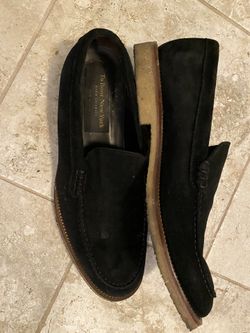 To Boot Men’s Black Suede Loafers 