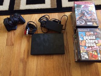 Ps2 comes with 18 games and controller
