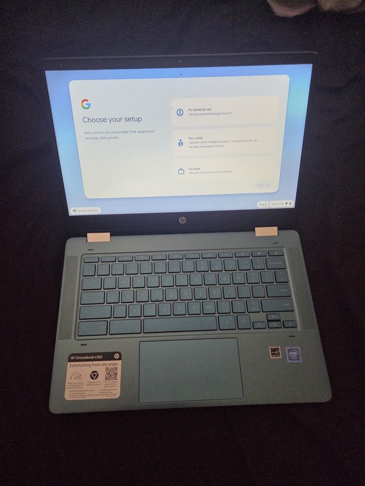 HP Chromebook x360 14a-ca0190wm