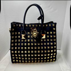 Michael Kors Navy Blue Large Purse