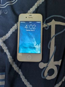 iPhone 4 32GB White See Description