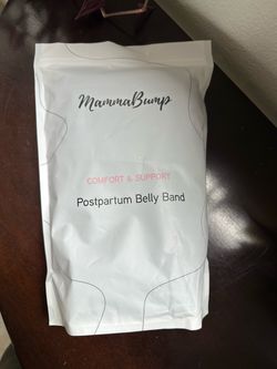 Mamma Bump Postpartum Belly Band in Black