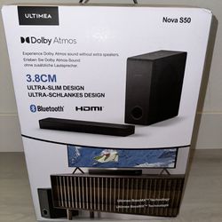 ULTIMEA Dolby Atmos Nova S50 Sound Bar / Subwoofer
