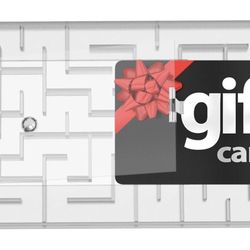 Gift Card Holder Maze, Birthday or Holiday Puzzle Gift Card Box