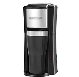 Black and Decker Single Serve Coffee Maker Black CM618 NEW
