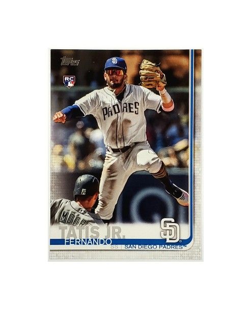 FERNANDO TATIS JR ROOKIE "SP" IMAGE VARIATION 2019 TOPPS #410, PADRES