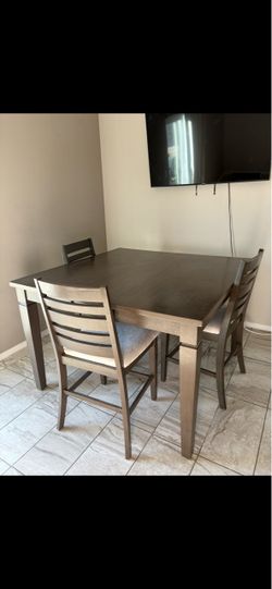 Table and chairs