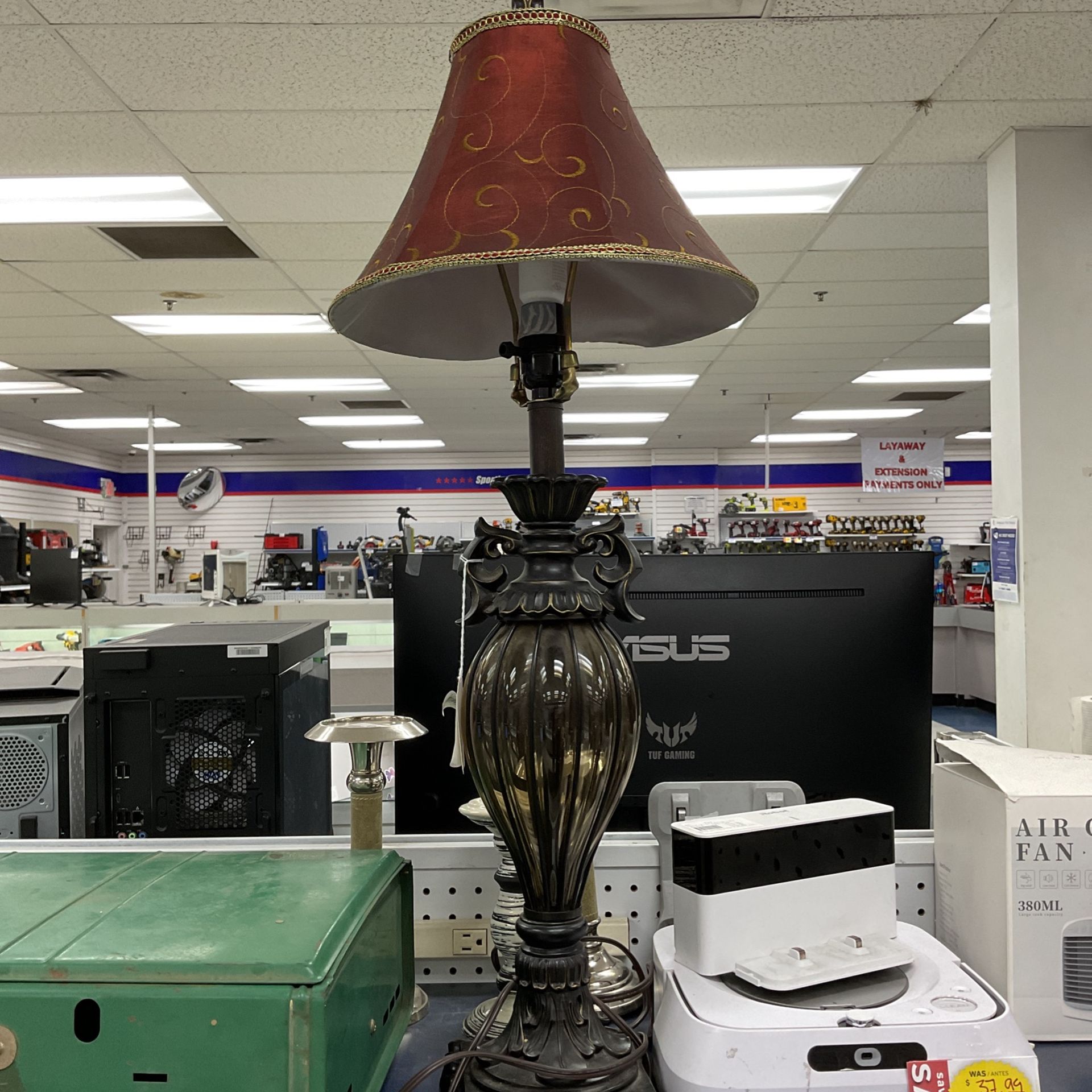 Glass Antique Lamp