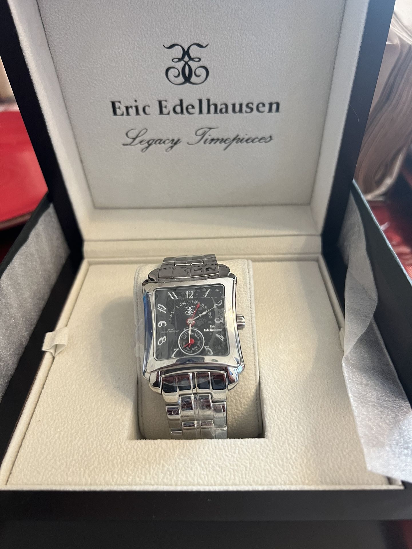 Eric Edelhausen Silver Automatic Watch