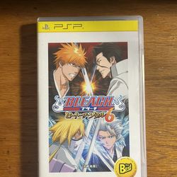Bleach Heat The Soul 6 PSP Japan Version 