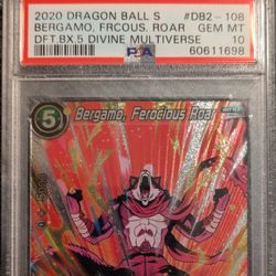 Bergamo Dragon Ball Super PSA 10