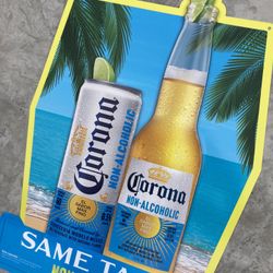 🔥 Rare Corona N.A. Equity Metal Beer Bar Tin  Sign 