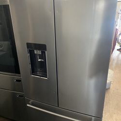 Kitchen Aid French Doors Stainless Steel Refrigerator Counter Depth 