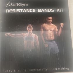 Soft gym Resistance bands Kit