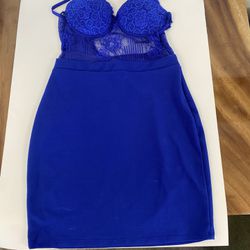 Women’s Aqua Blue Night Dress New Size Large