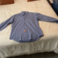 Men’s Large Button Down Polo