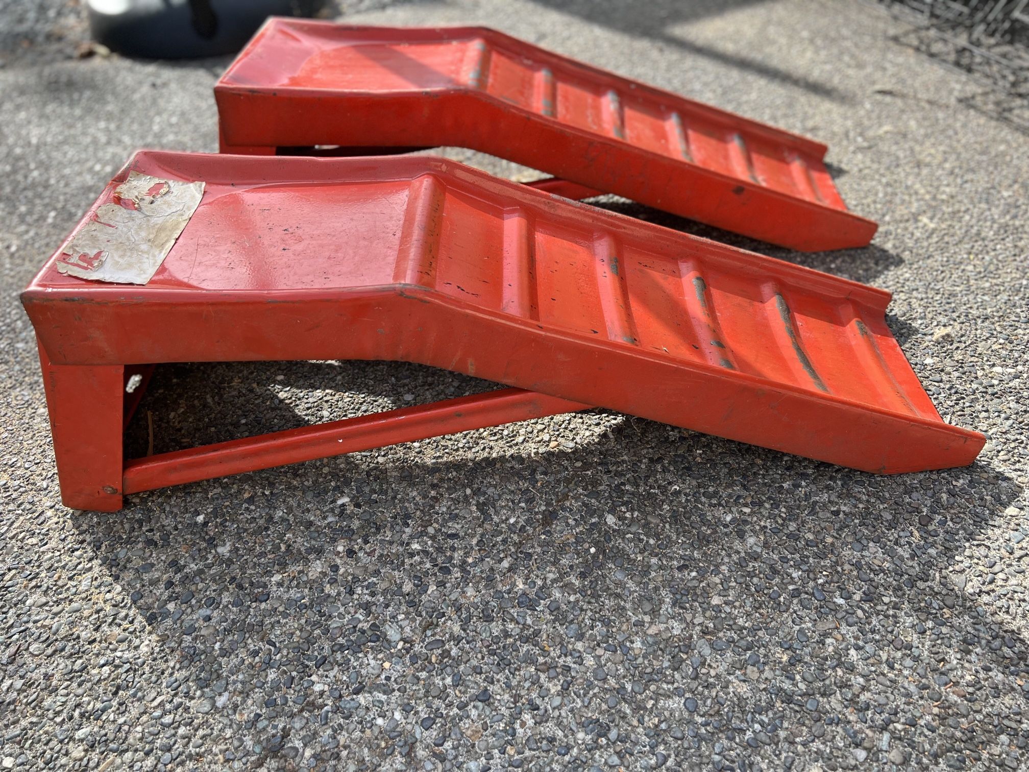 2 Car Ramps For Oil Changes for Sale in Puyallup, WA OfferUp