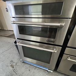 Jenn Air 30”Wide Microwave Oven Combo Stainless Steel 