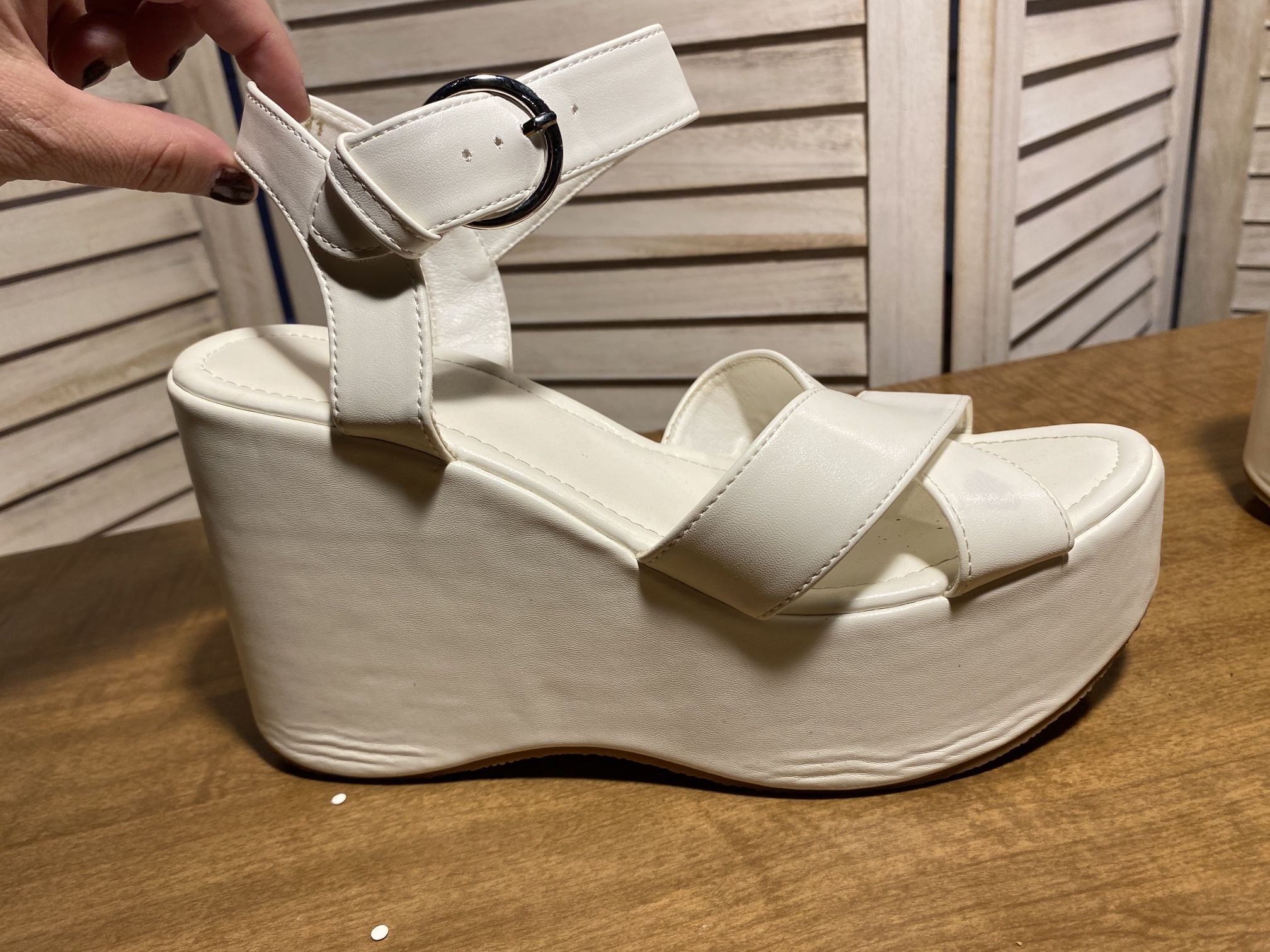 Platform High Heals Wedding 8/8.5