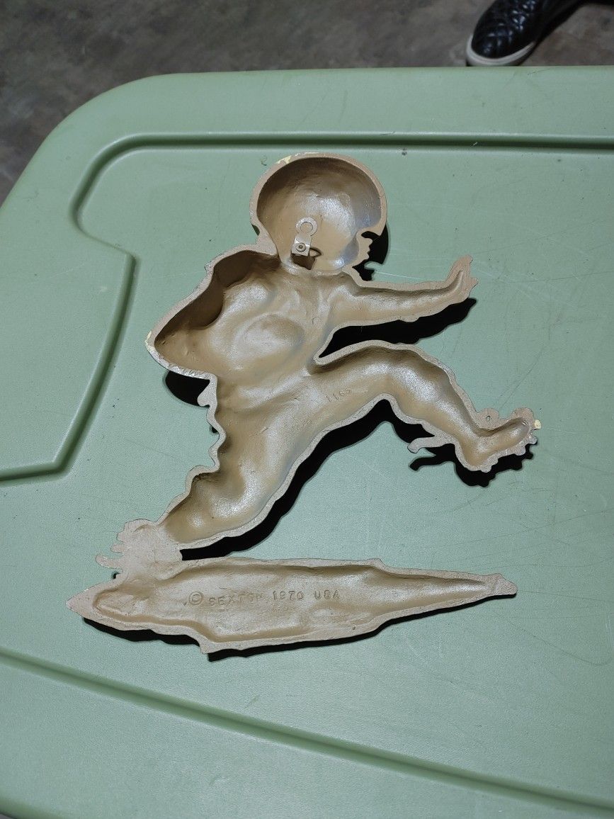 collectible metal soccer figurines