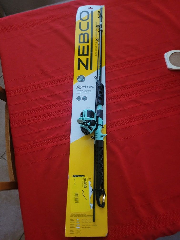 Zebco Rambler Fishing Rod Combo