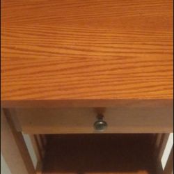 Solid Wood End Table