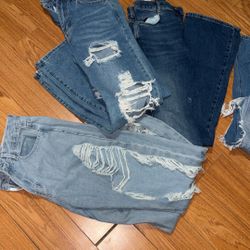 jeans for sale size 26/ size 3