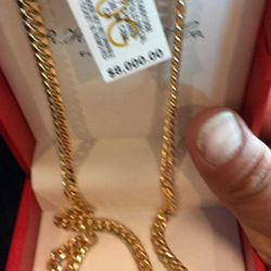 Miami Cuban Link Gold Chain 