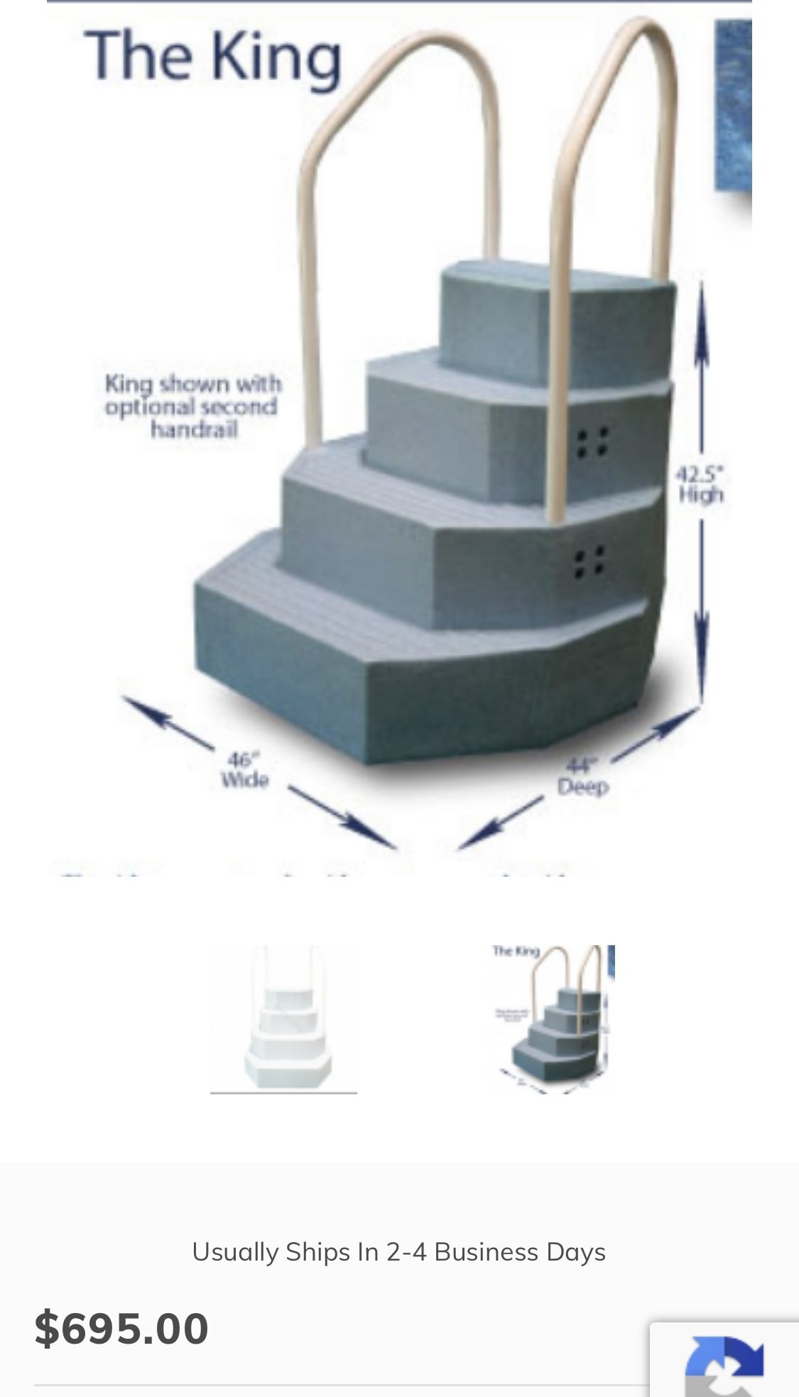 wedding Cake, Pool Steps