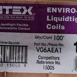 1/2" Non Metallic Flexible Conduit 100'