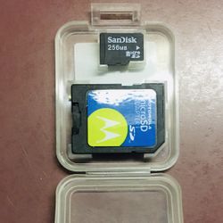 Scandisk And MicroSD Adapter 