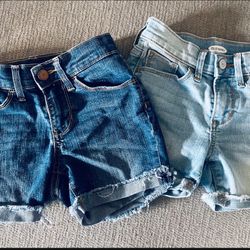 Girls Size 8 jean shorts