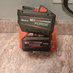 New Milwaukee M18 Forge Batteries