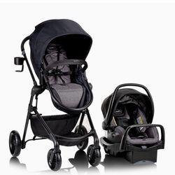 NEW! Evenflo Pivot Travel System 