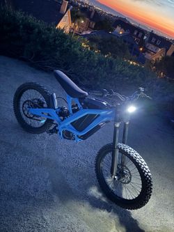 Surron Lbx 2024 blue powder coated
