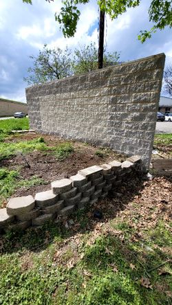 Stone . Block . Brick