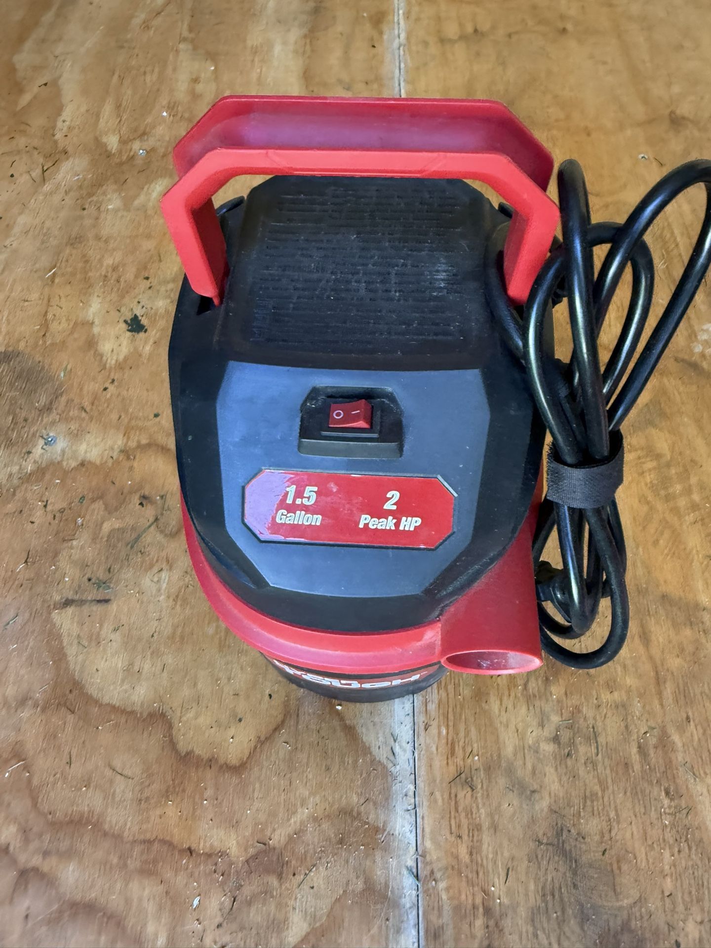 Small Shot Vac