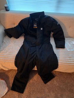 Carhartt Yukon Extreme Black Insulated Coveralls with Tags Large