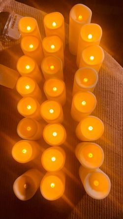 Flameless LED candle