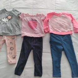 Girl Clothes Lot Size 12months