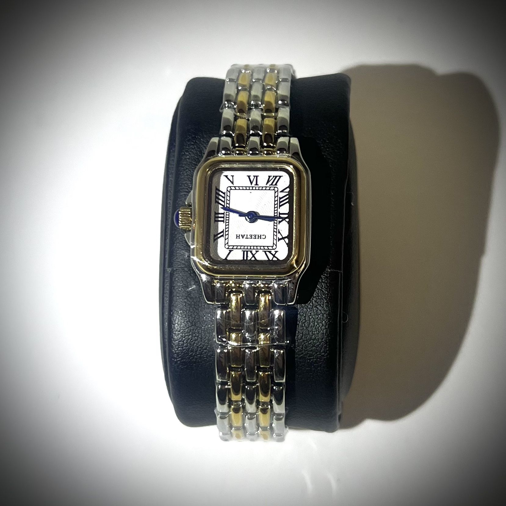 Cheetah CH-1501 Women’s Vintage Two-Tone Square Watch – NIB