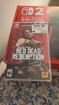 NINTENDO SWITCH RED DEAD REDEMPTION WITH UNDEAD NIGHTMARE