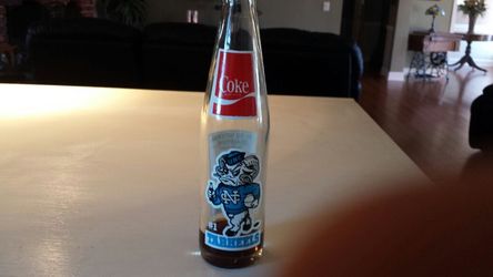 North Carolina Tar Heel National Championship Coke bottle