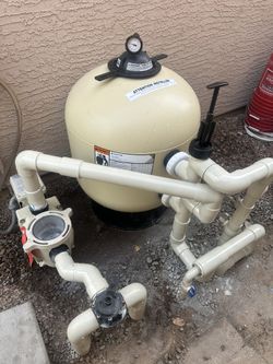 New Pool Filter And Pump Pentair Hayward
