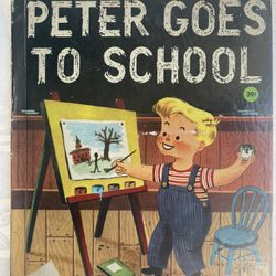Peter Goes To School Hardcover Book
