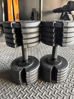 ProForm Rapid Strike 50 Lb. Adjustable Dumbbell Set