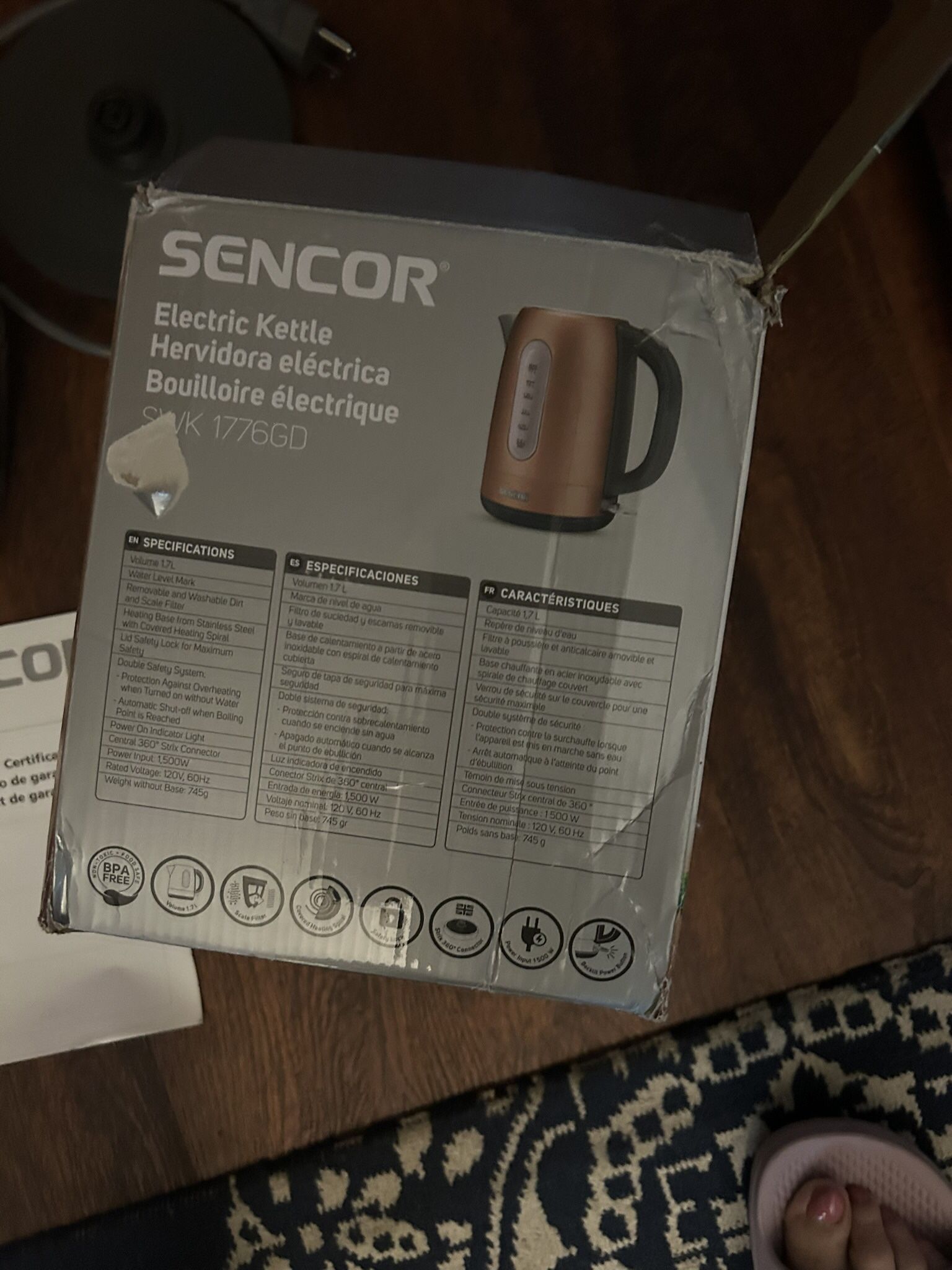 Sencor Electric Kettle New