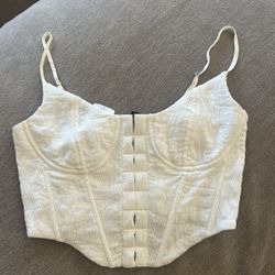 BRAND NEW WHITE WINDSOR CORSET TOP