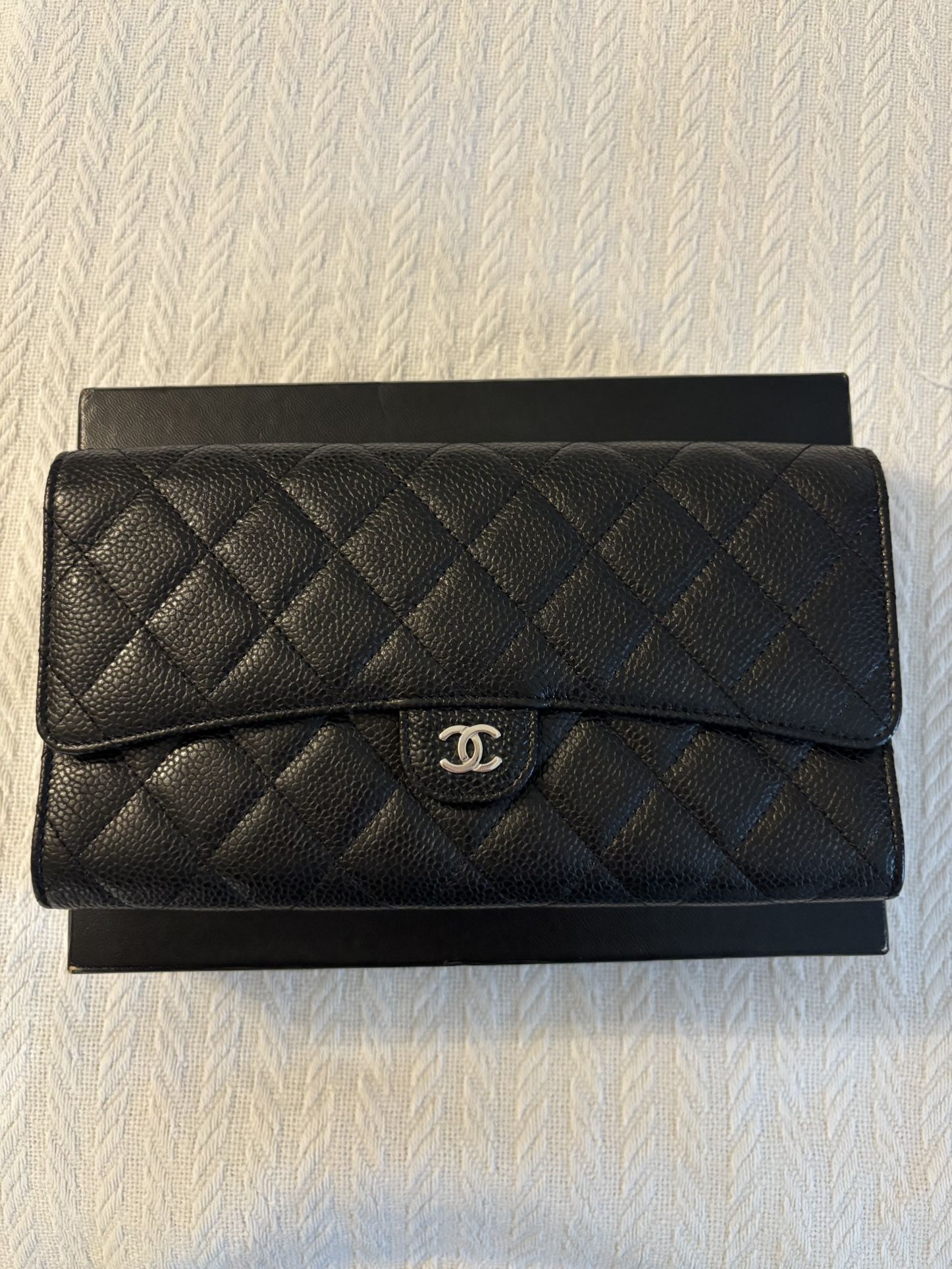 Chanel Caviar CC Wallet (Authentic)